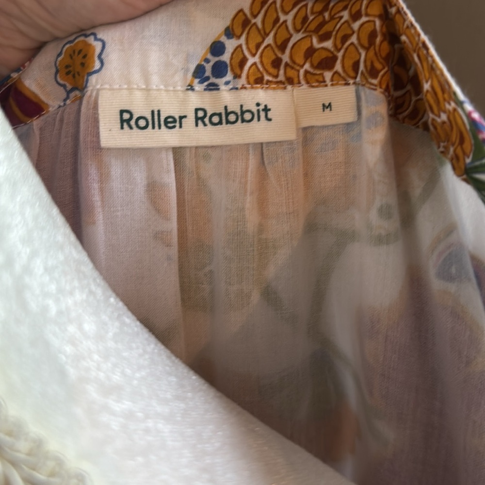 Roberta Roller Rabbit - Flower Pattern - Long Puf… - image 7